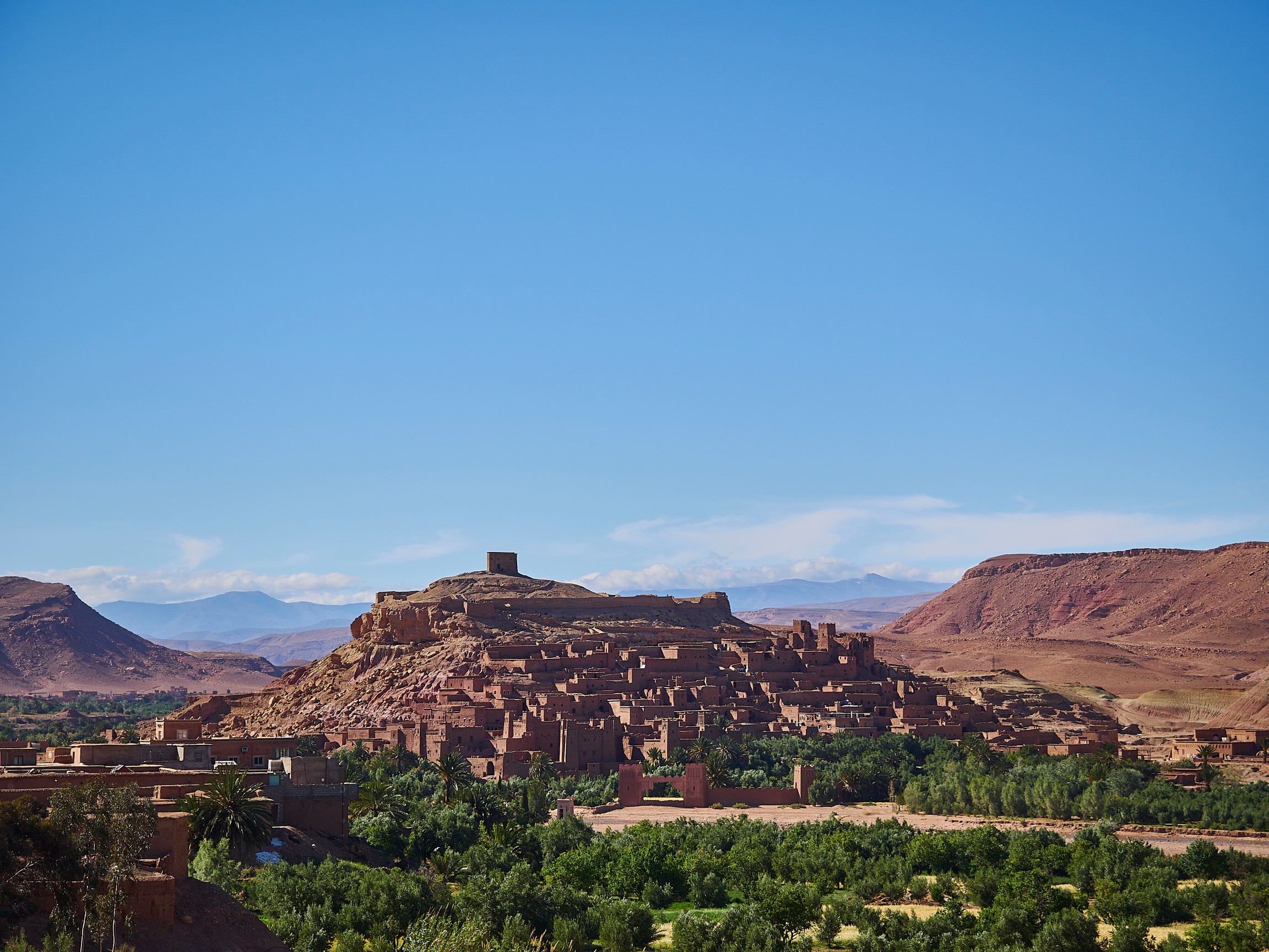 Ait Ben Haddou, city in Morocco known from Hollywood movies.
