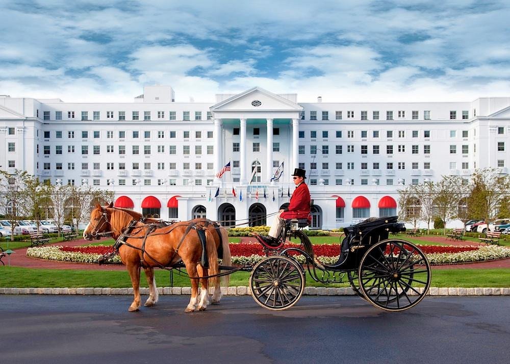 The Greenbrier Main Entrance

