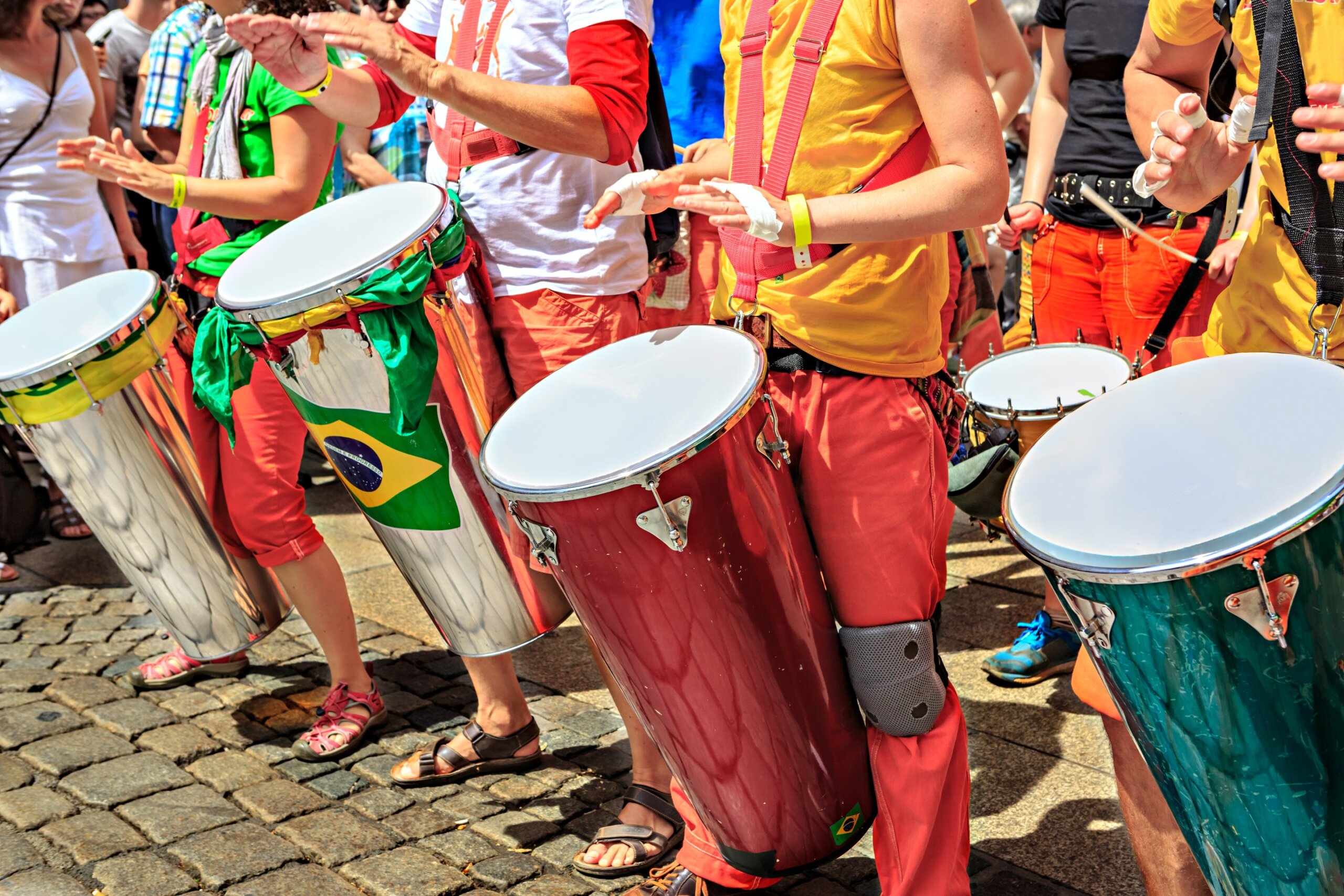 Scenes of Samba festival
