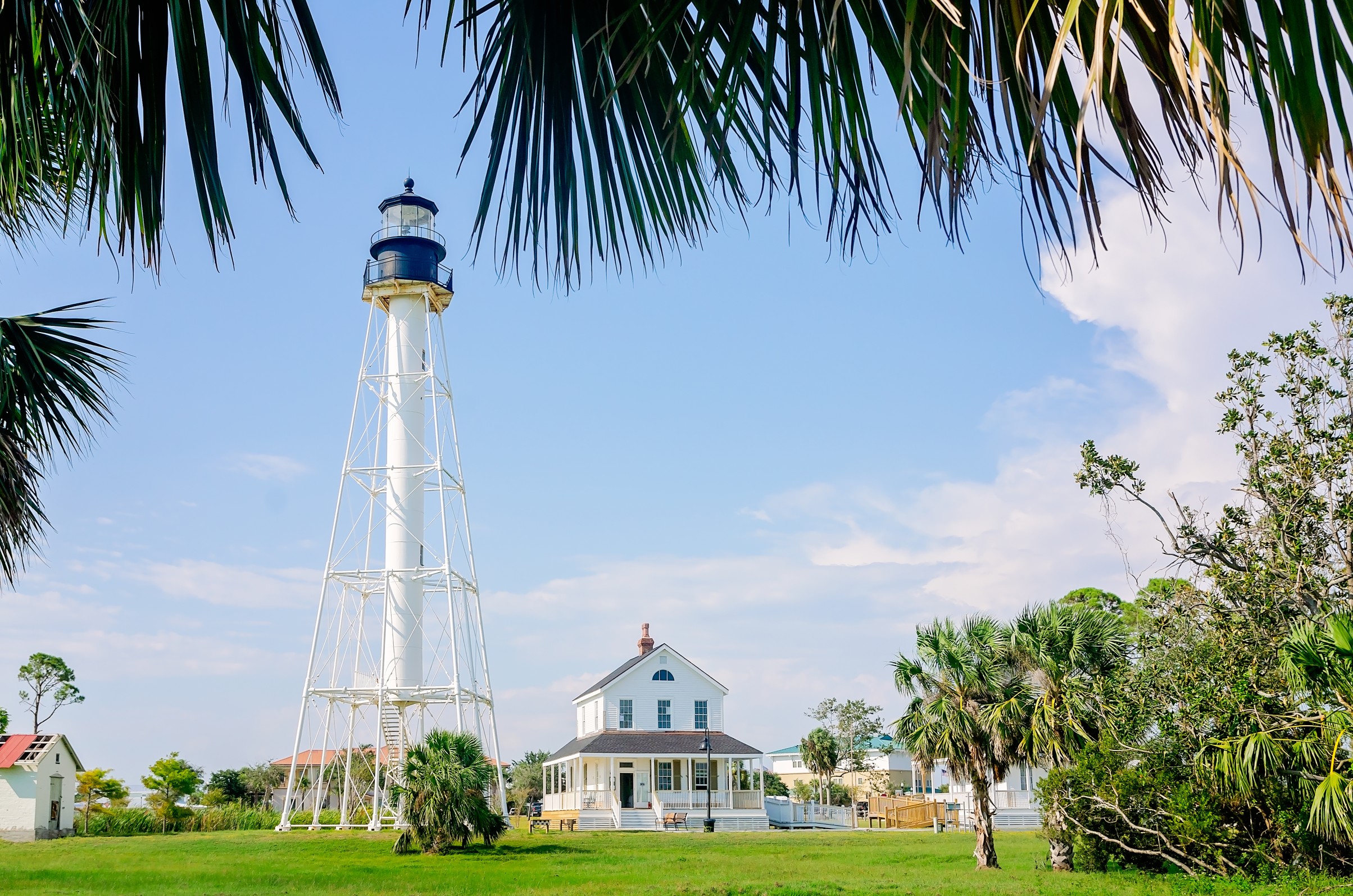 Cape San Blas Lighthouse in Port St. Joe Florida