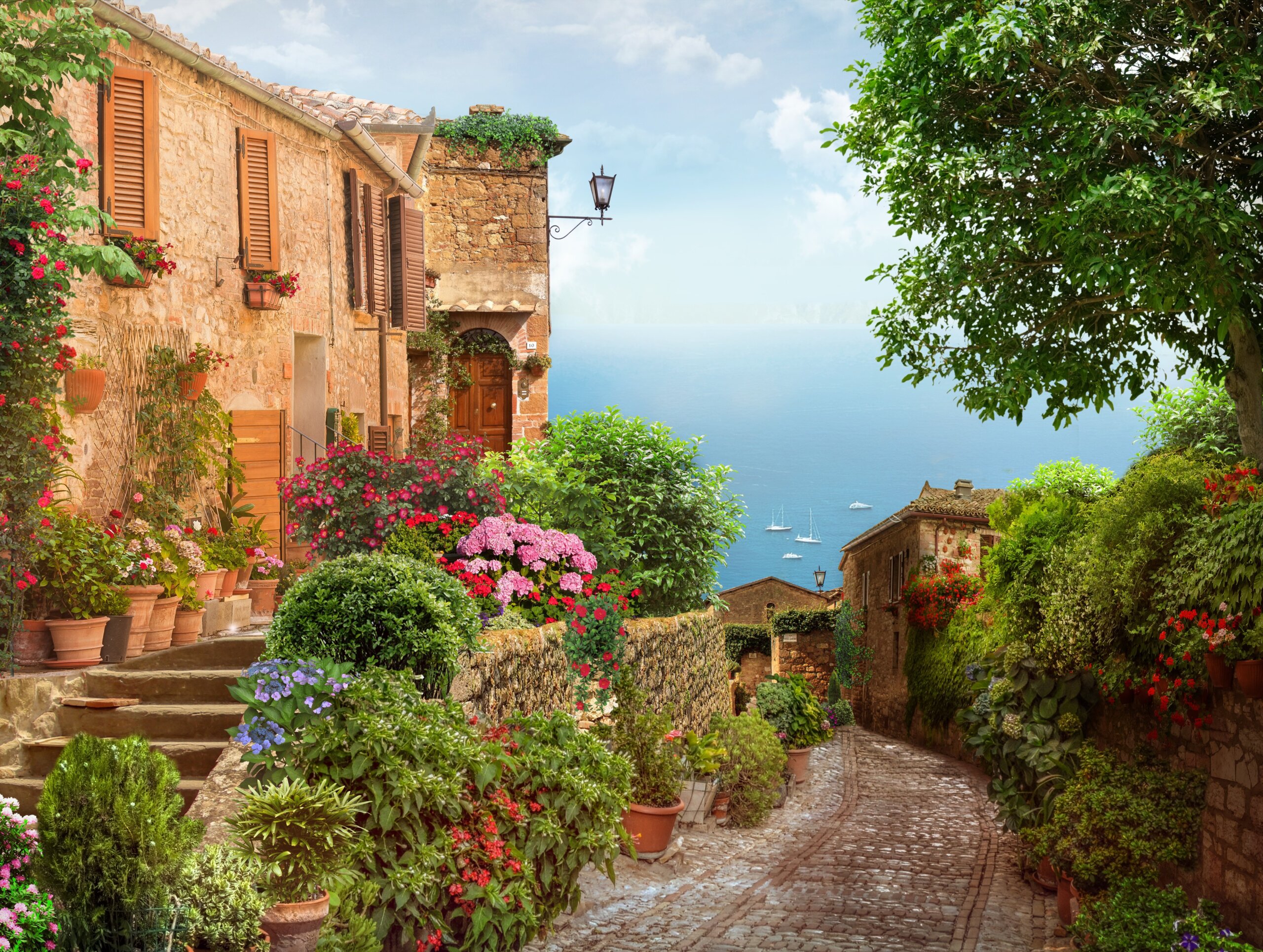 small village in the provence
