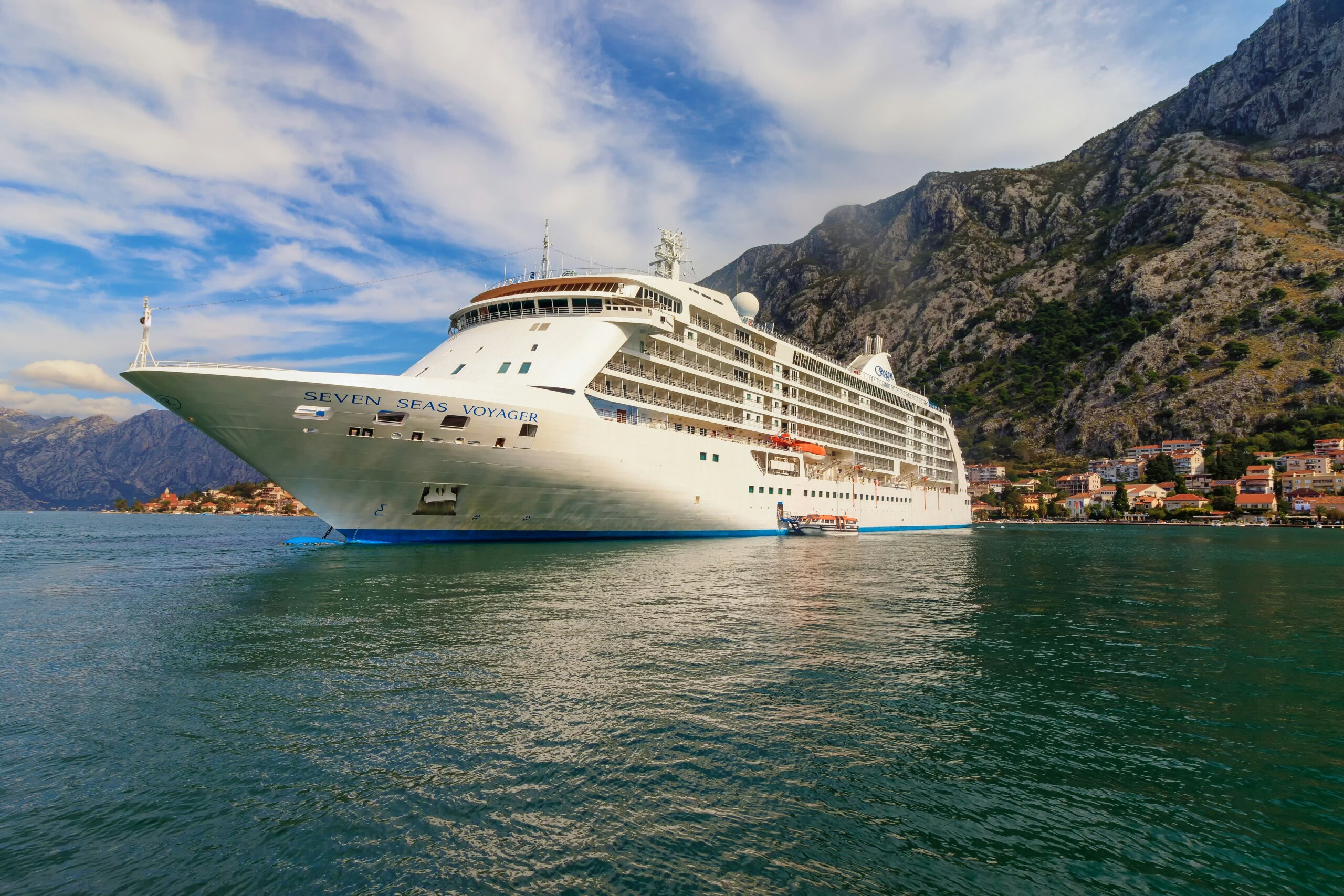 cruise ship in port