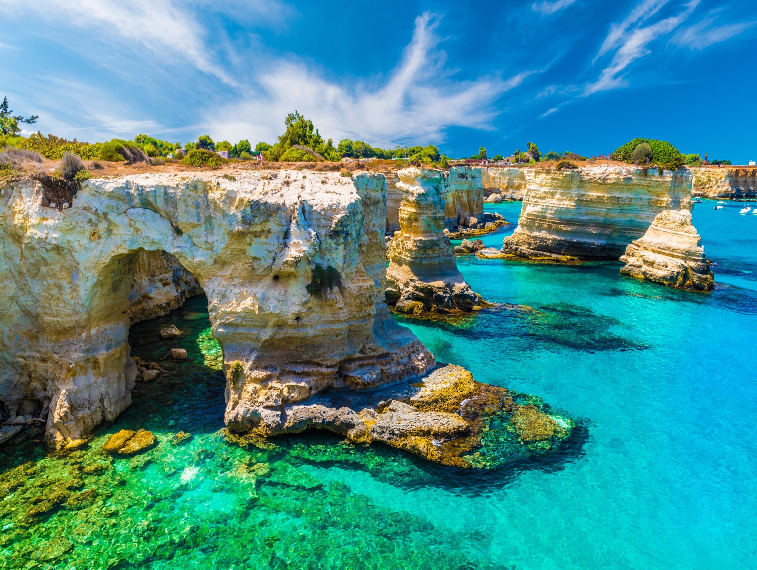 Torre Sant' Andrea, Salento coast, Puglia region, Italy