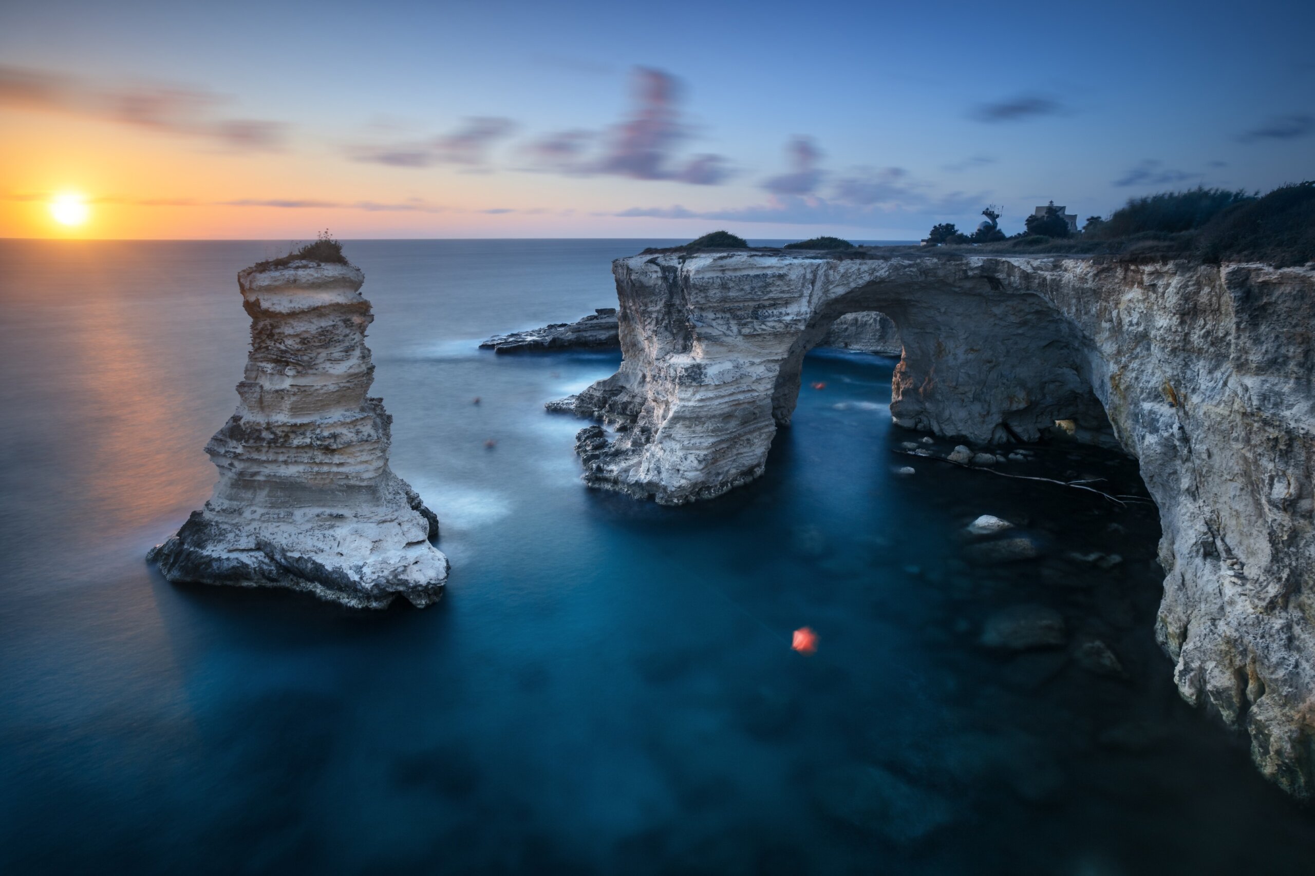 "Faraglioni di Sant'Andrea", Puglia, Italy