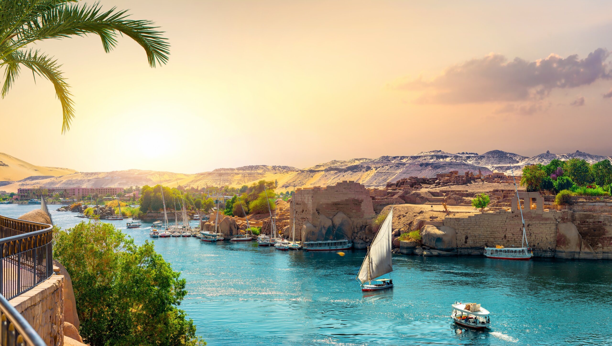 Panorama of Nile
