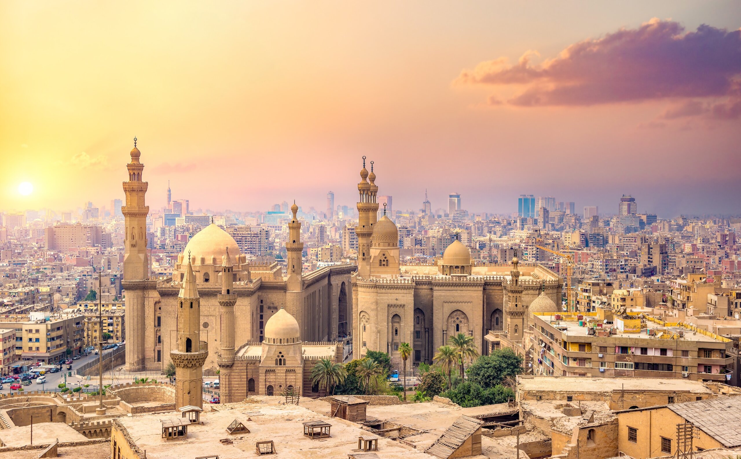 Dusk over Cairo
