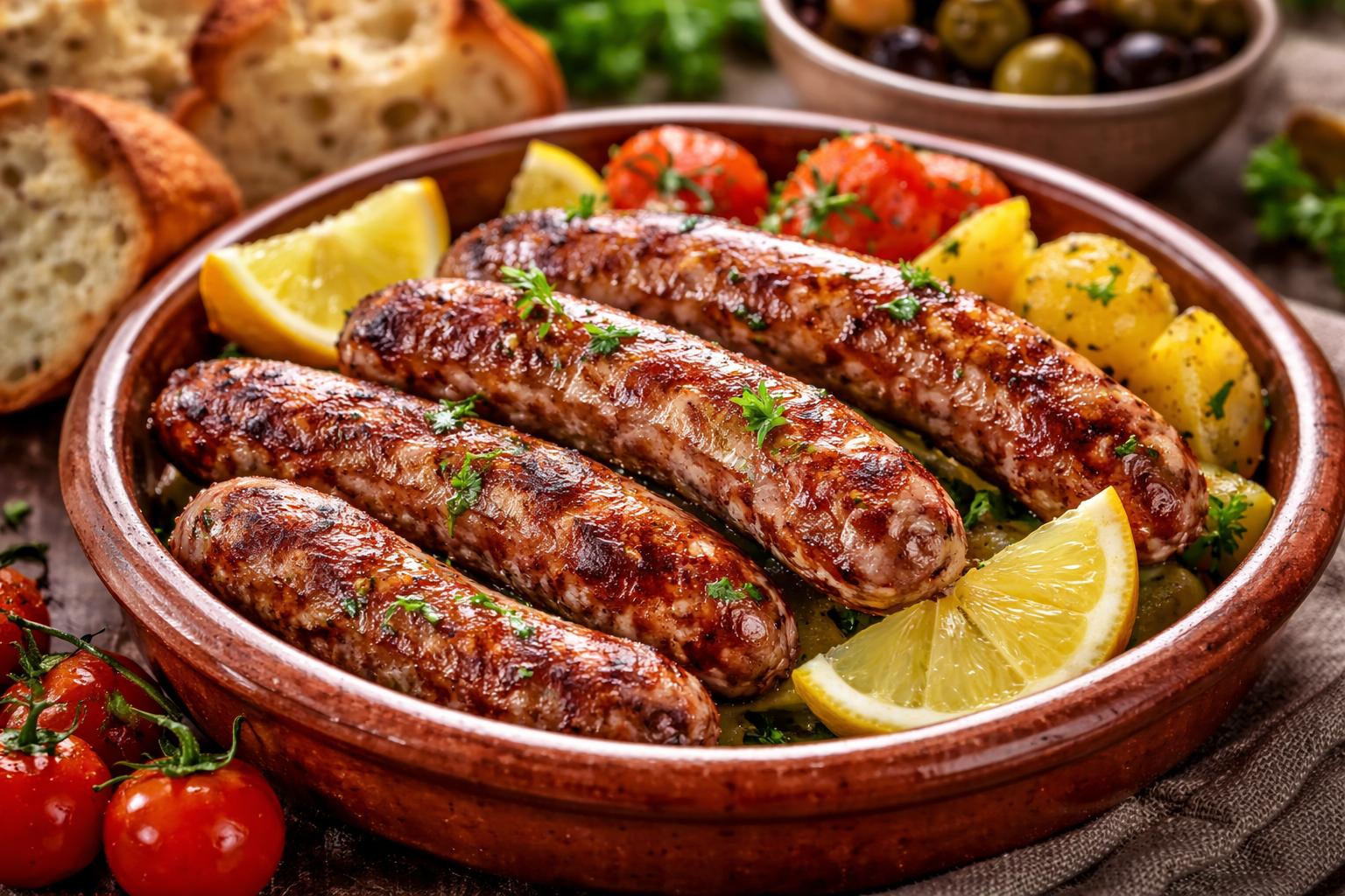 Grilled Zalzetta tal Malti platter