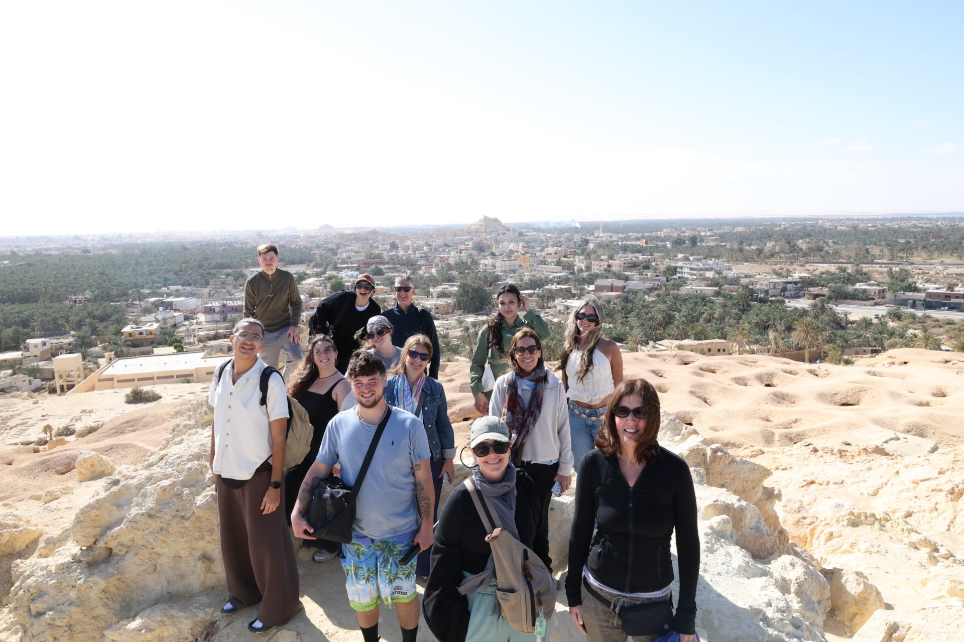 My amazing group in Siwa, Egypt! 