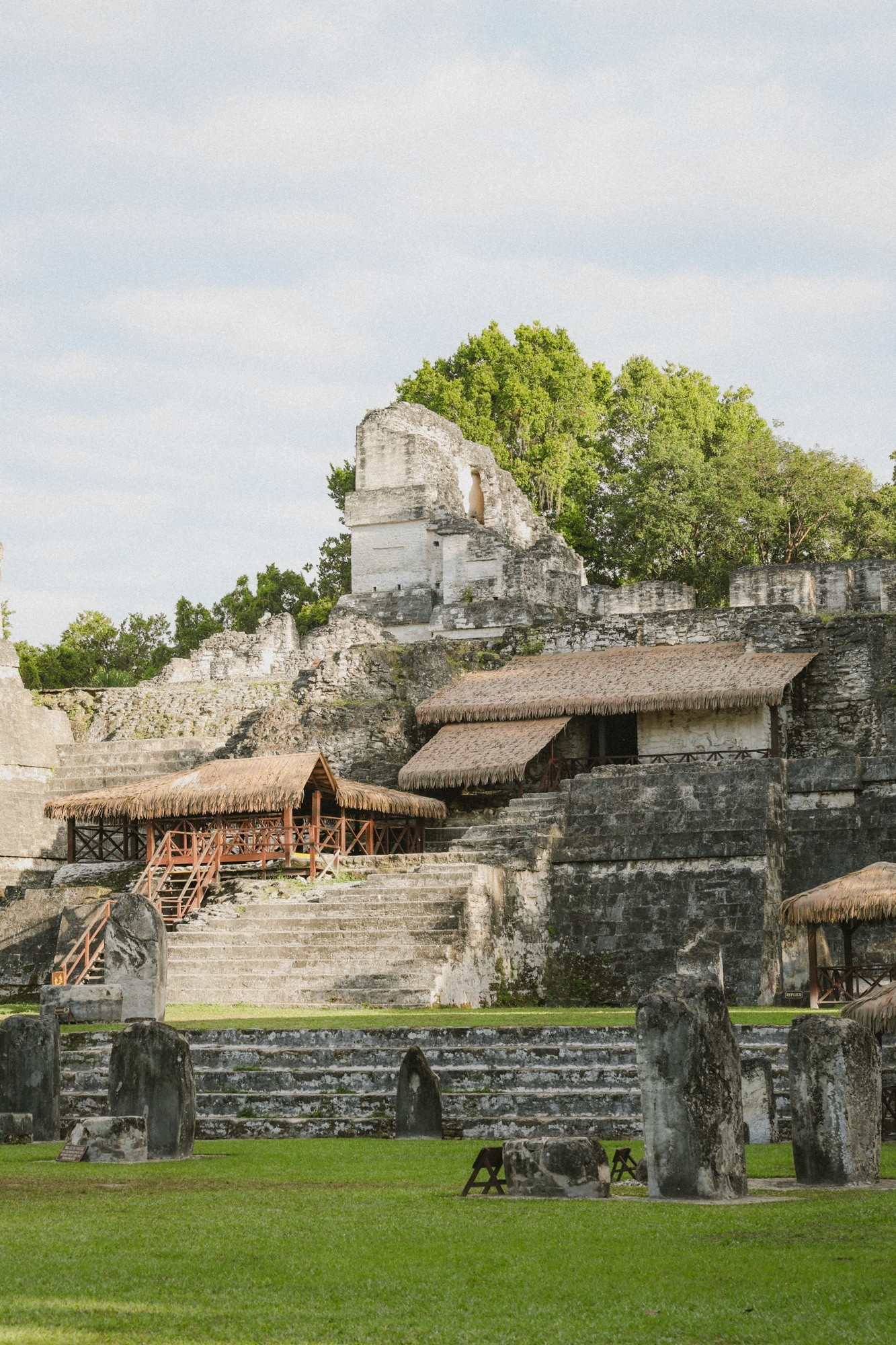 The “city center” of Tikal.
