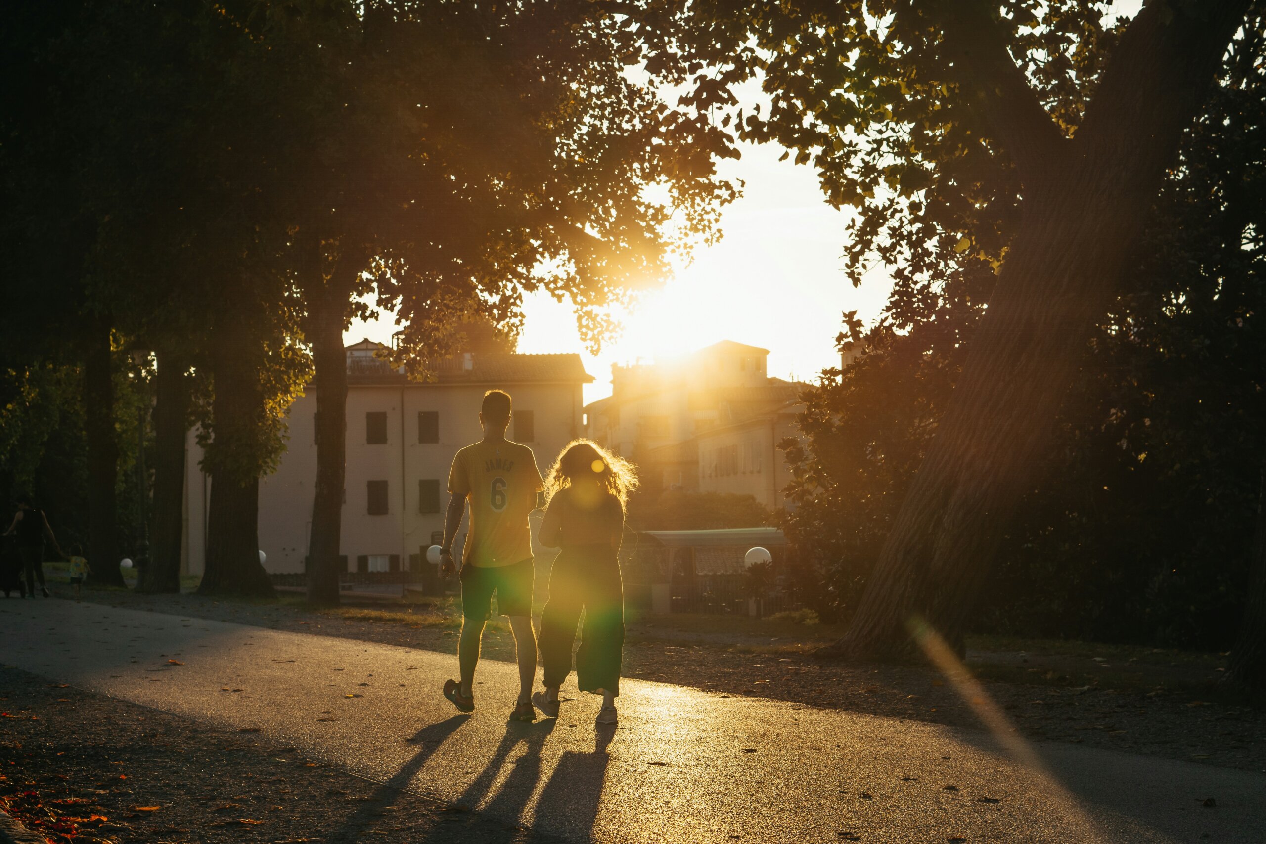 couple walking
