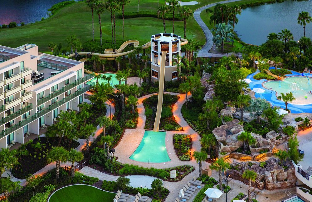 Aerial Slide Tower View
