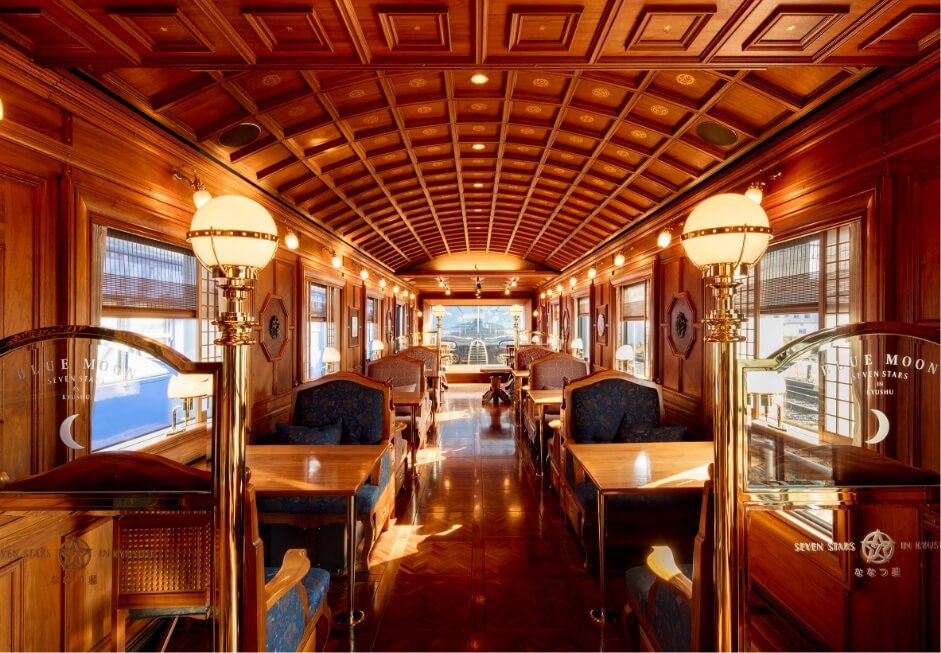 the lounge car