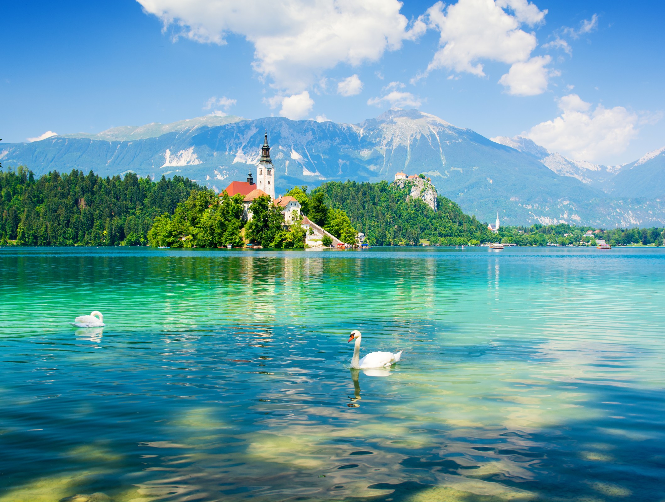 Lake Bled Slovenia scenic view for first time visiting Europe travel guide