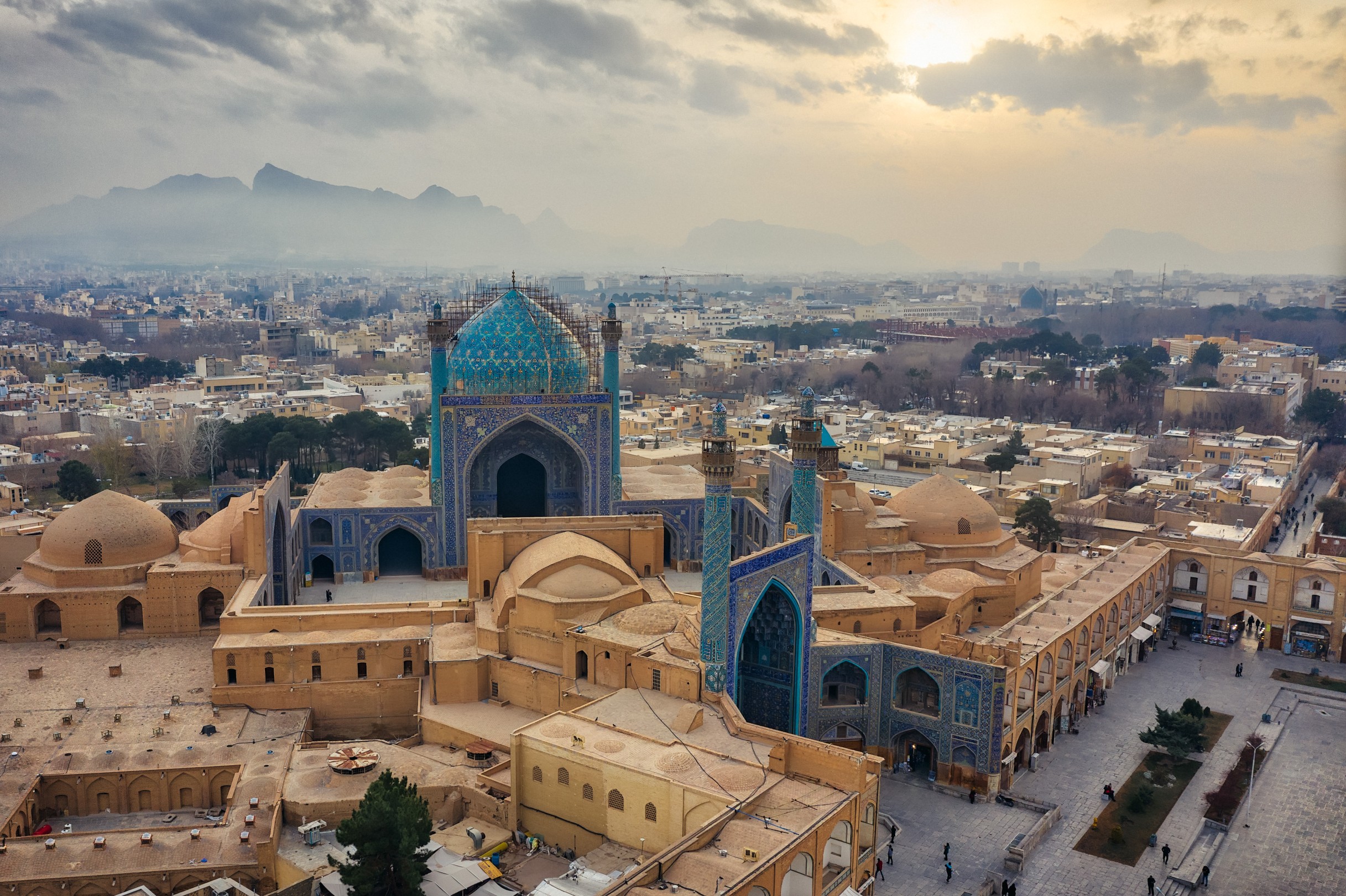Naqsh-e Jahan Square in Isfahan, Iran, taken in Januray 2019 taken in hdr
