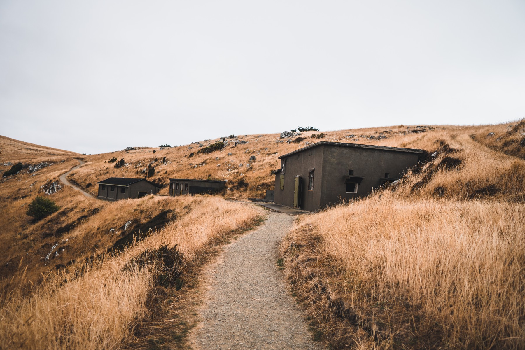Godley Head coastal defence battery, Canterbury, New Zealand.