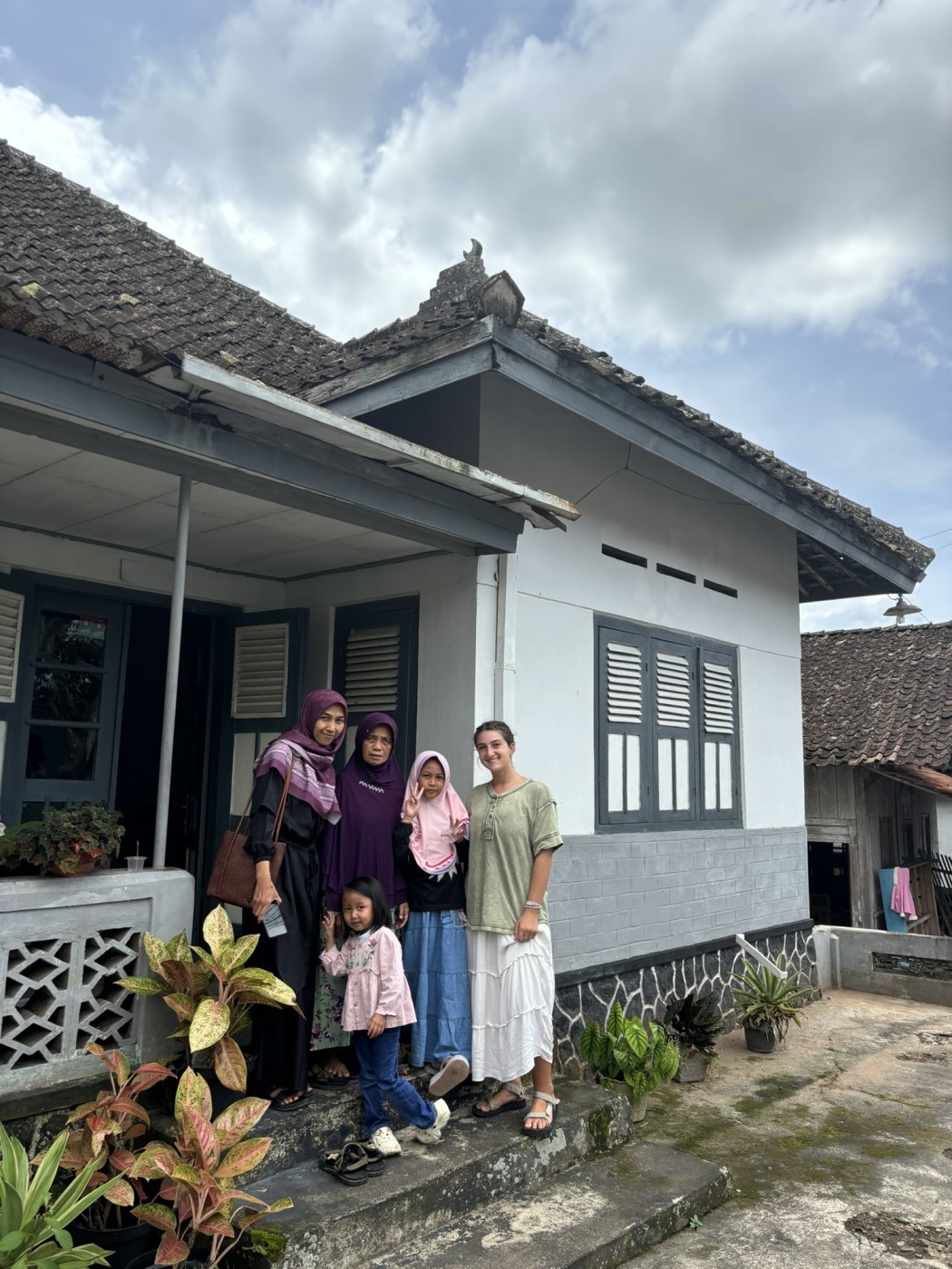 My beautiful host family in Java, Indonesia.
