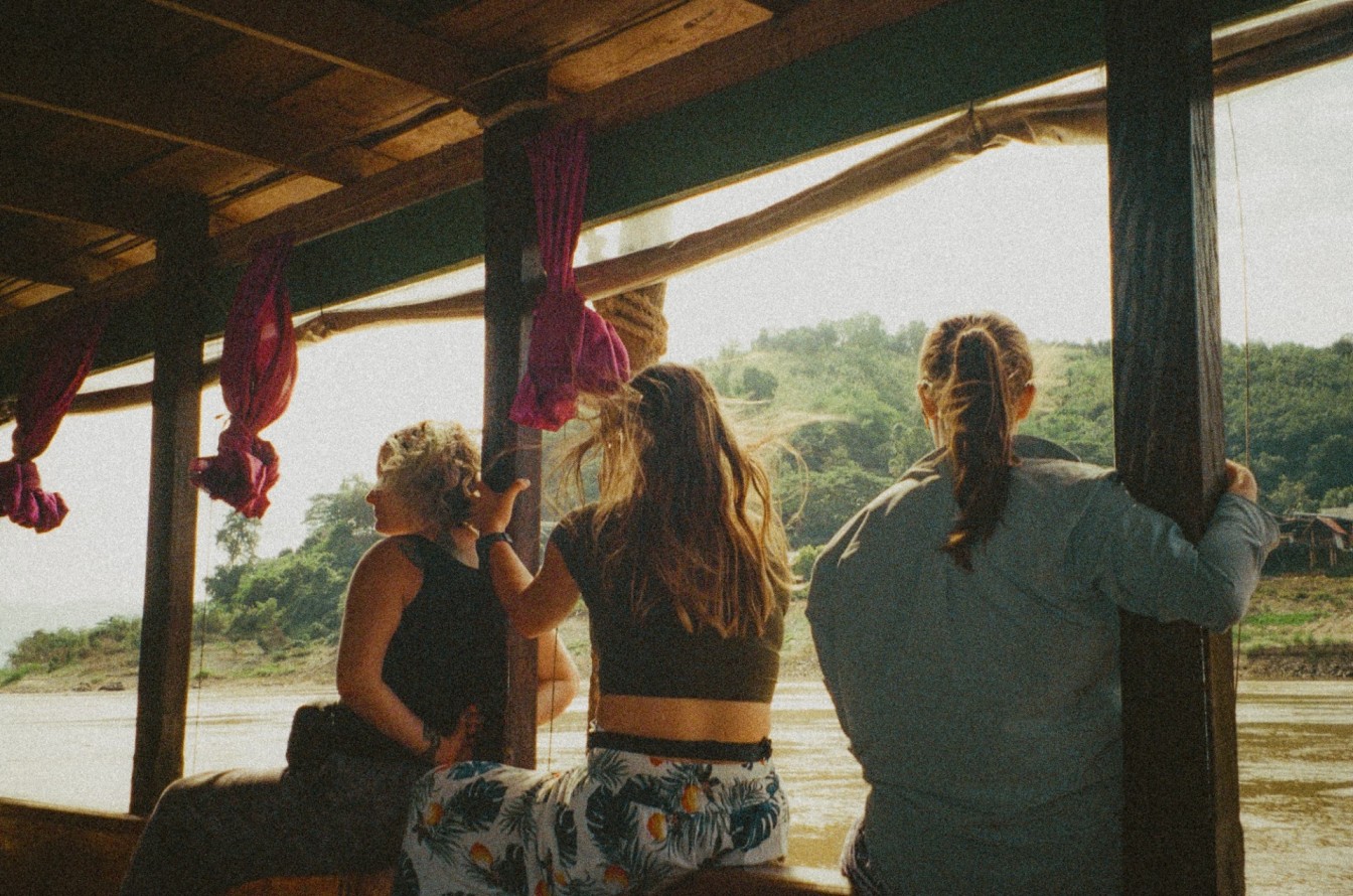 Exploring the rural sides of Laos on a simple, slow but beautiful boat.
