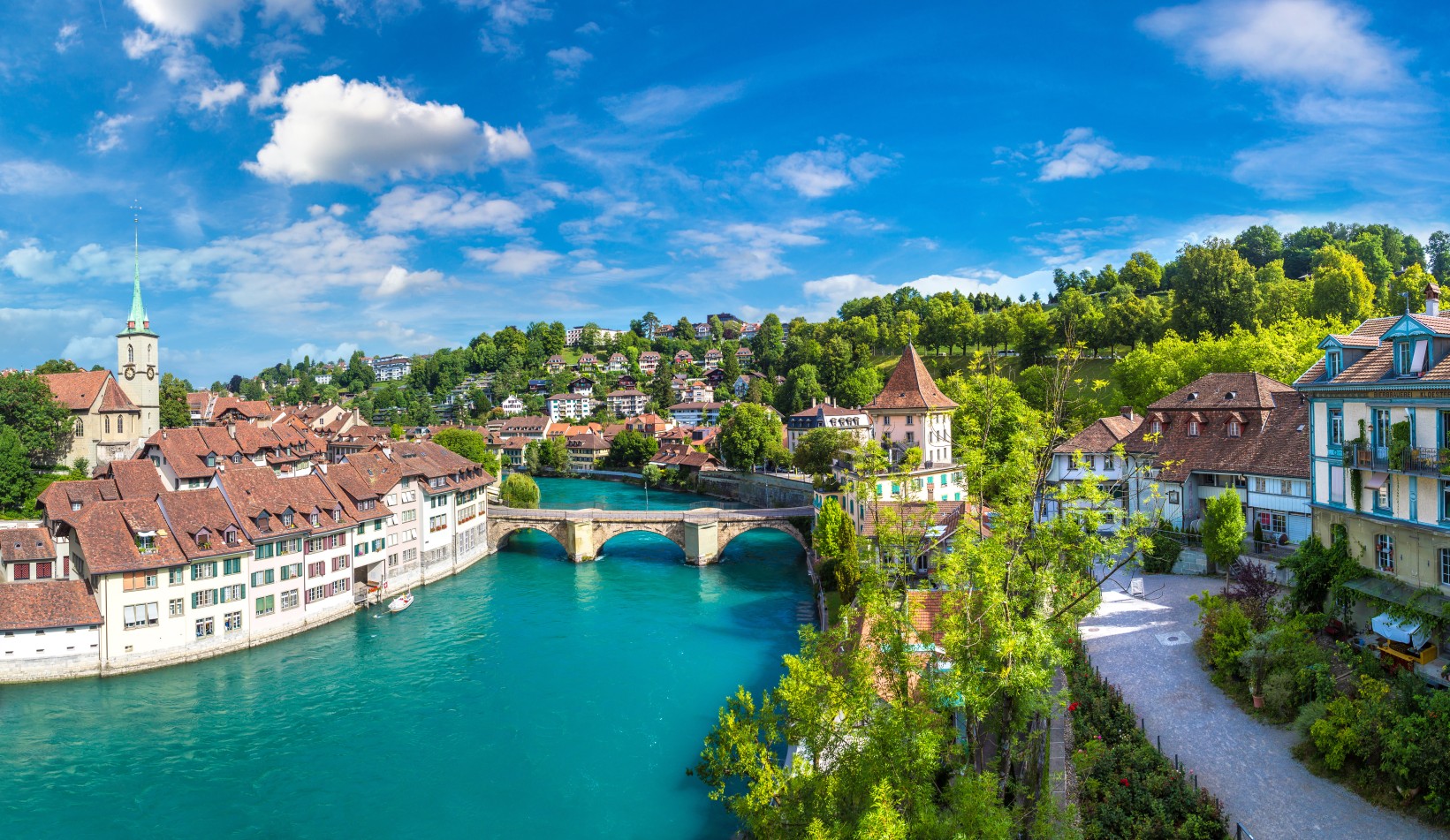 Panoramic view of Bern

