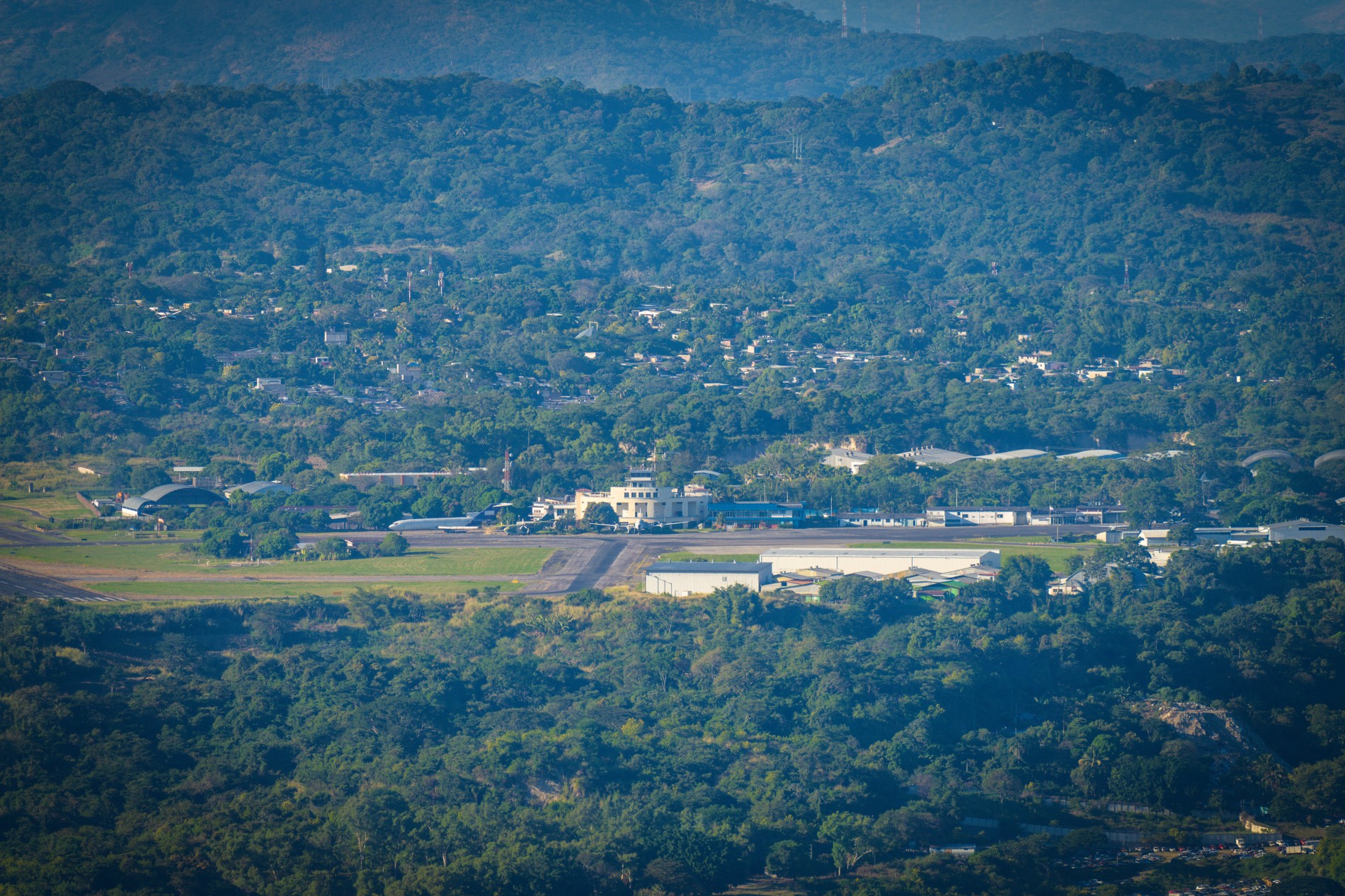 Ilopango airport in El salvador
