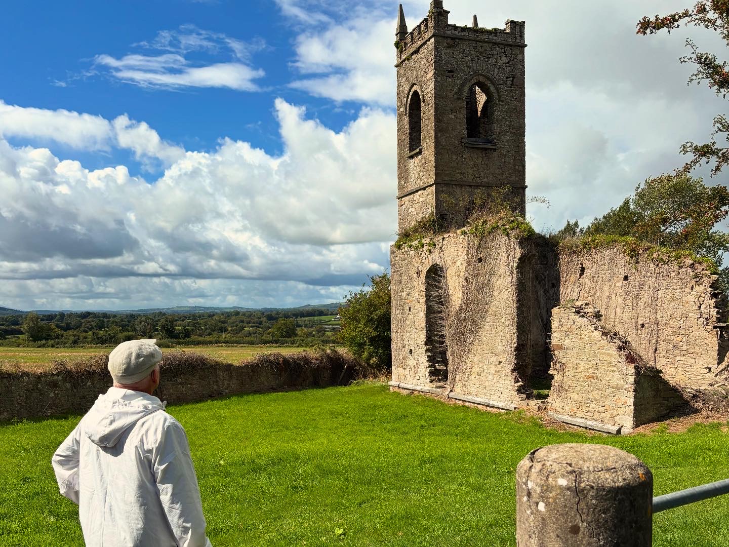abbey ruin along the west coast