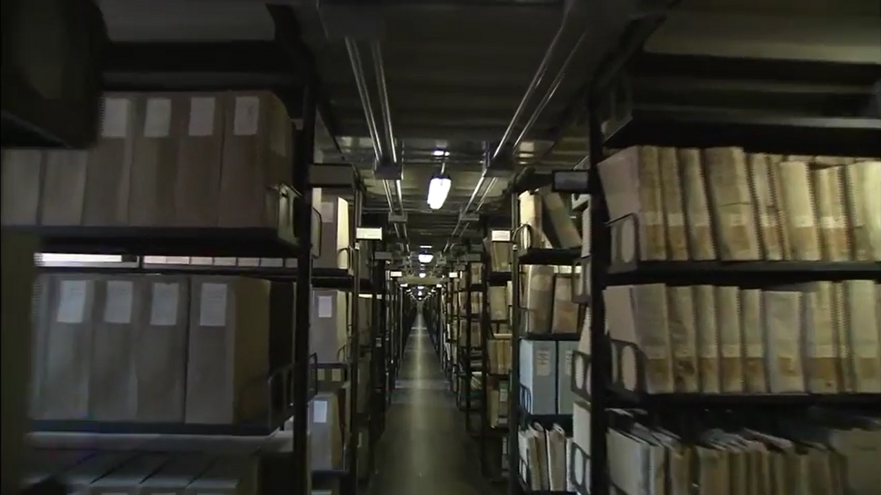 Interiors of Vatican Secret Archives
