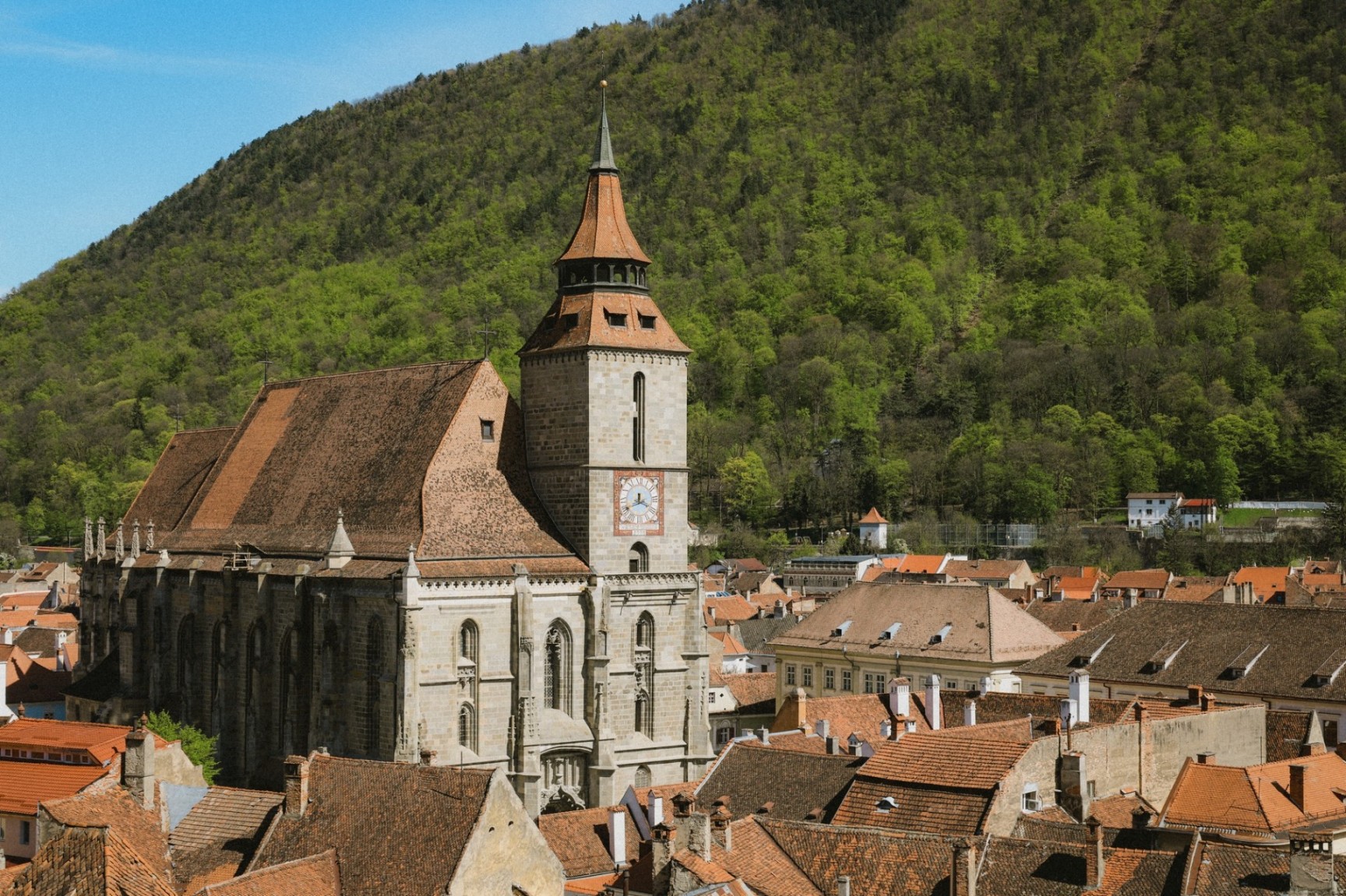 Views of the city of Brasov, Romania.