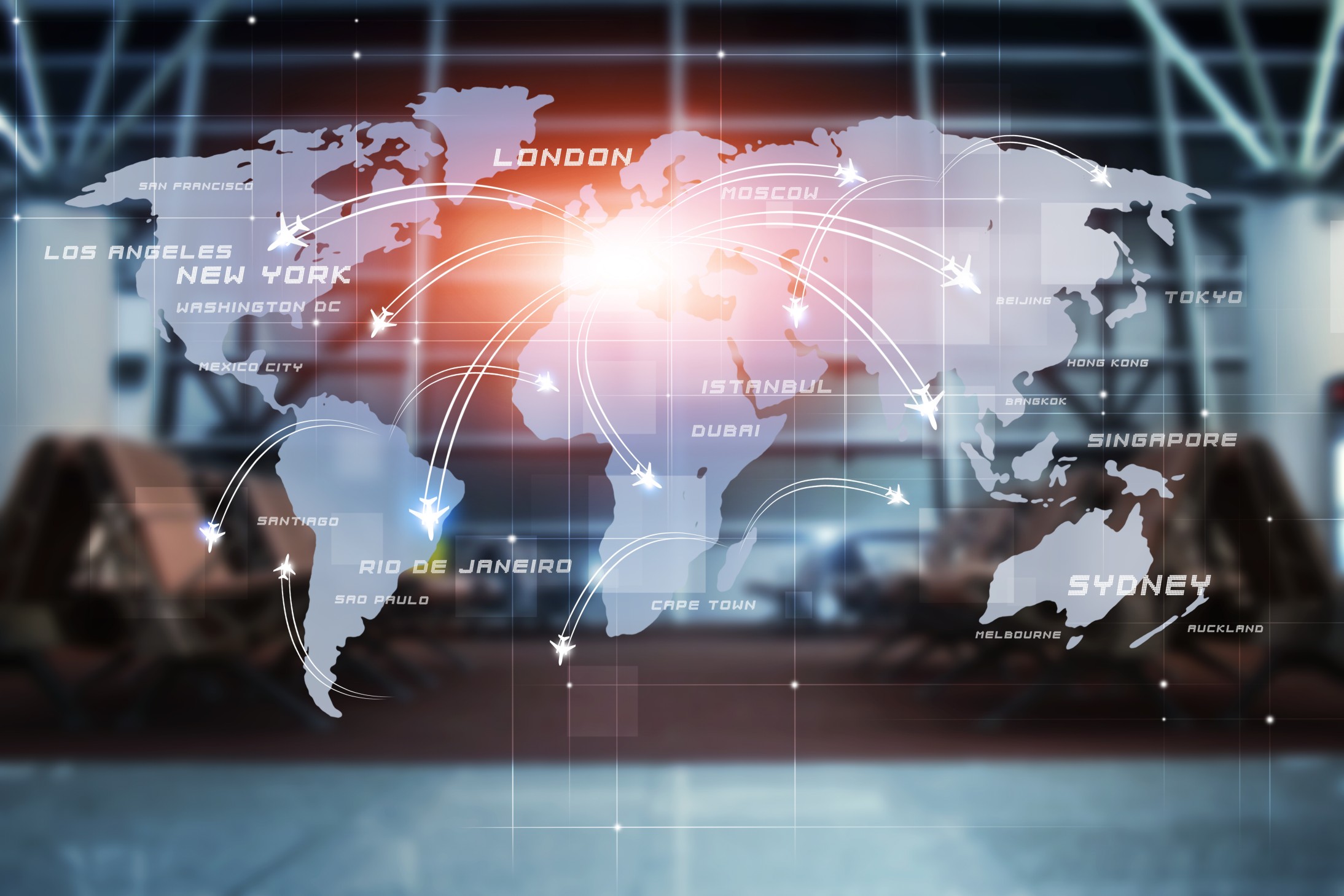 global aviation background

